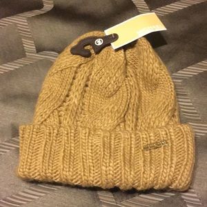 New MIchael Kors beanie in tan/camel color.